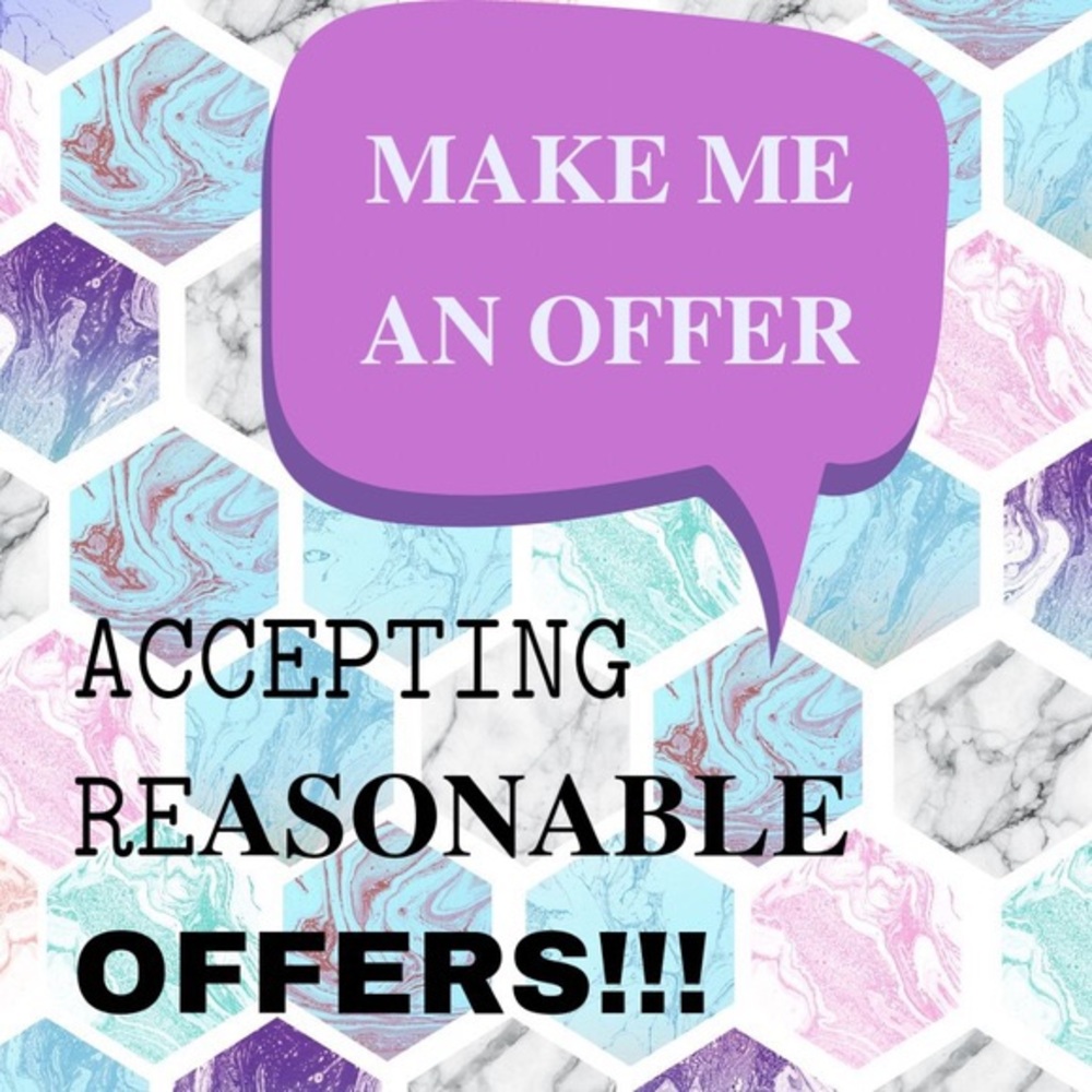 Accepting all reasonable offers or will counter!!
